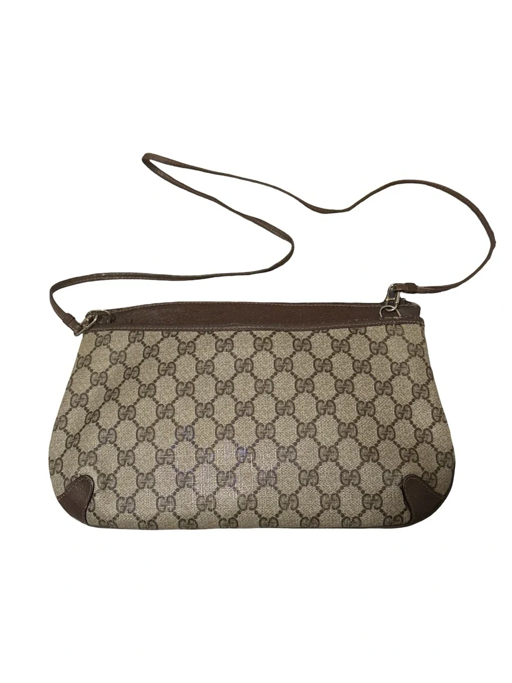 Gucci Sherryline Crossbody with Green-Red Web Accent GG Monogram - Picture 4 of 17